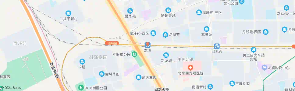 北京龙泽站_公交站地图_北京公交_妙搜公交查询2025