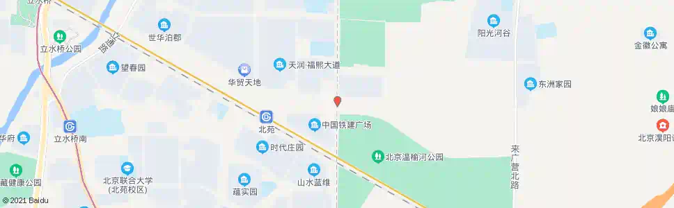 北京清河营南一街东口_公交站地图_北京公交_妙搜公交查询2025