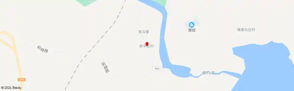 北京前辛庄_公交站地图_北京公交_妙搜公交查询2025