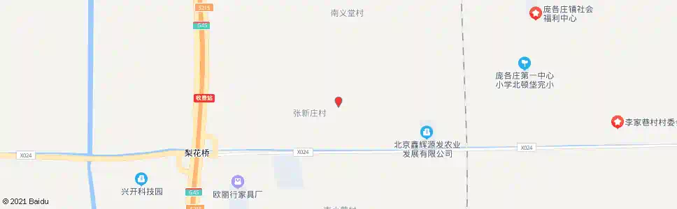 北京张新庄_公交站地图_北京公交_妙搜公交查询2025