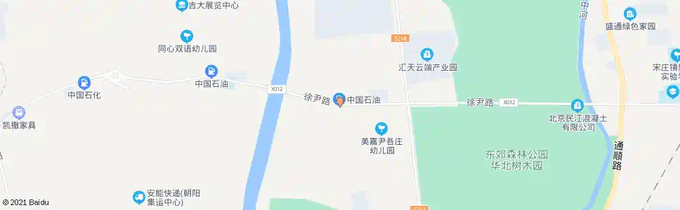 北京尹各庄西口_公交站地图_北京公交_妙搜公交查询2025