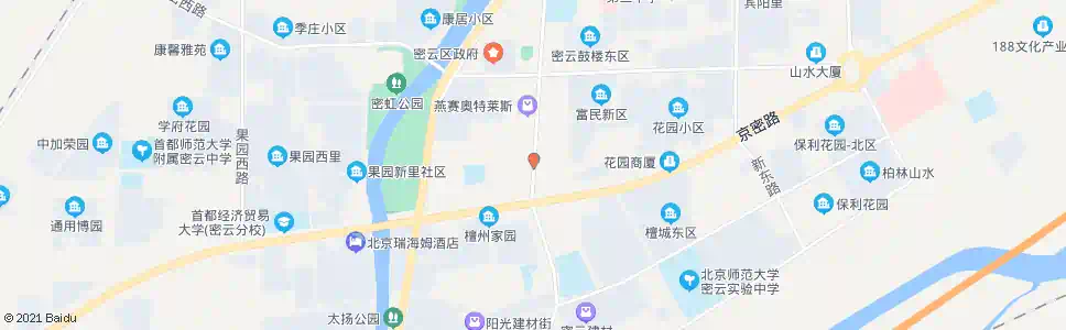 北京密云鼓楼南站_公交站地图_北京公交_妙搜公交查询2025