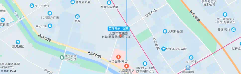 北京经开企业大道_公交站地图_北京公交_妙搜公交查询2025