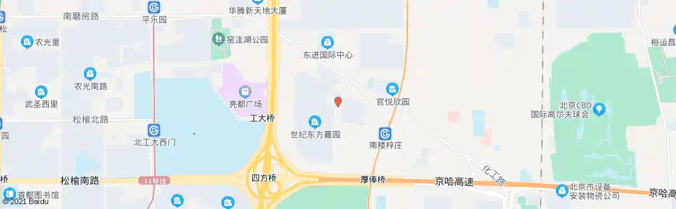 北京紫南家园北站_公交站地图_北京公交_妙搜公交查询2025