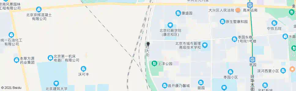 北京康庄路西口_公交站地图_北京公交_妙搜公交查询2025