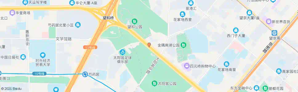 北京望京桥西_公交站地图_北京公交_妙搜公交查询2025