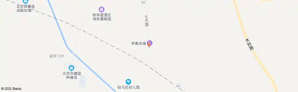 北京小曹庄_公交站地图_北京公交_妙搜公交查询2025