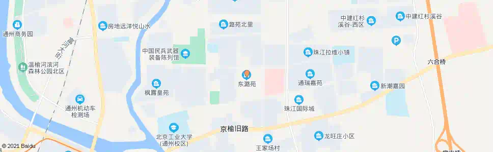 北京潞苑东路路口南_公交站地图_北京公交_妙搜公交查询2025