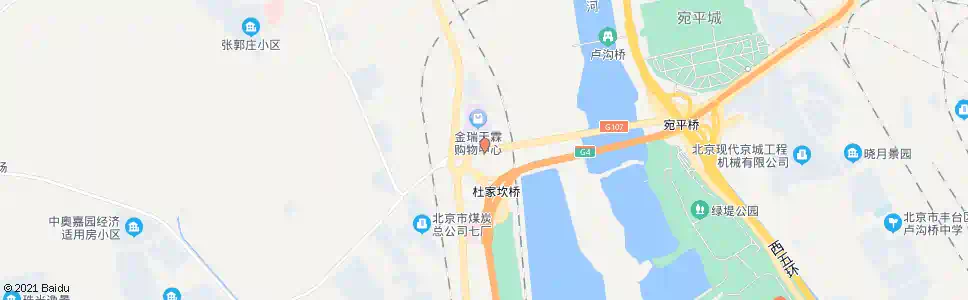 北京杜家坎_公交站地图_北京公交_妙搜公交查询2025