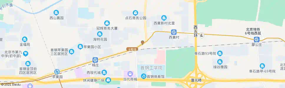 北京苹果园南路东口_公交站地图_北京公交_妙搜公交查询2025
