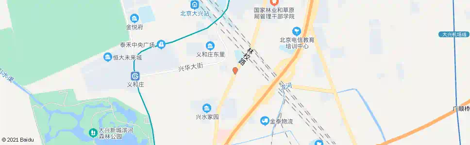 北京大兴七街桥南_公交站地图_北京公交_妙搜公交查询2025