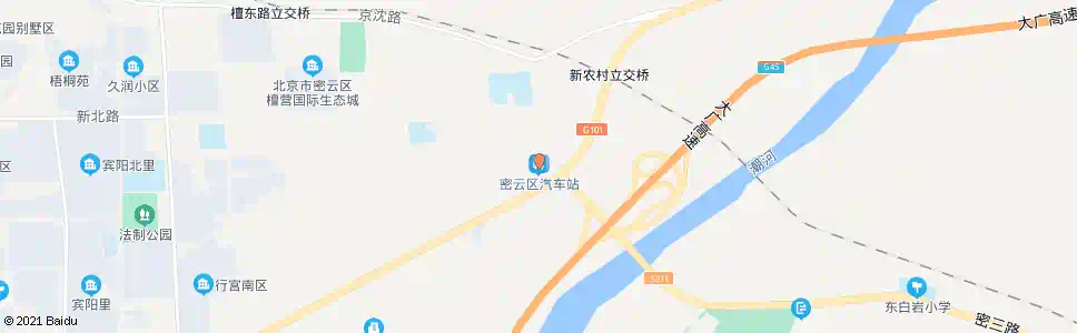 北京密云汽车站_公交站地图_北京公交_妙搜公交查询2025