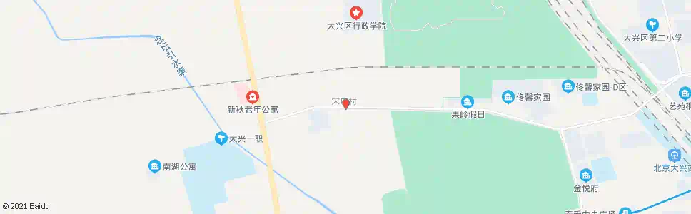 北京宋庄(佟前路)_公交站地图_北京公交_妙搜公交查询2025