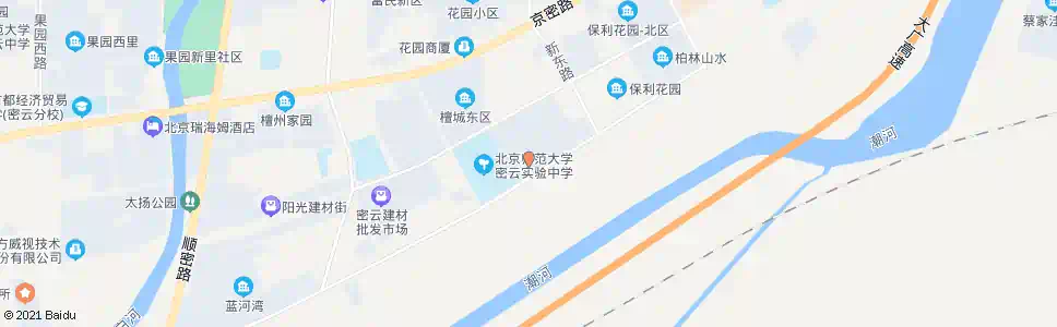 北京华运市场_公交站地图_北京公交_妙搜公交查询2025