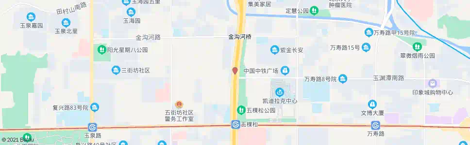 北京金沟河桥南_公交站地图_北京公交_妙搜公交查询2025