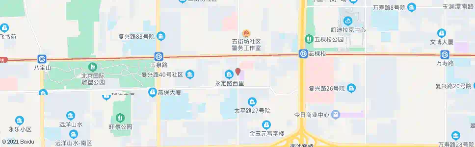 北京永定路口南_公交站地图_北京公交_妙搜公交查询2025
