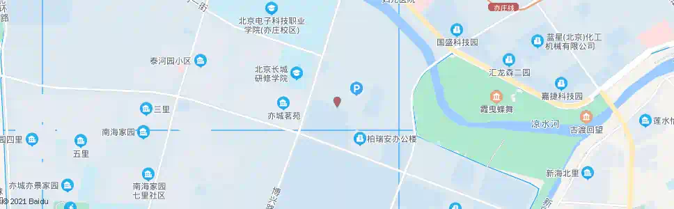 北京凉水河二街_公交站地图_北京公交_妙搜公交查询2025