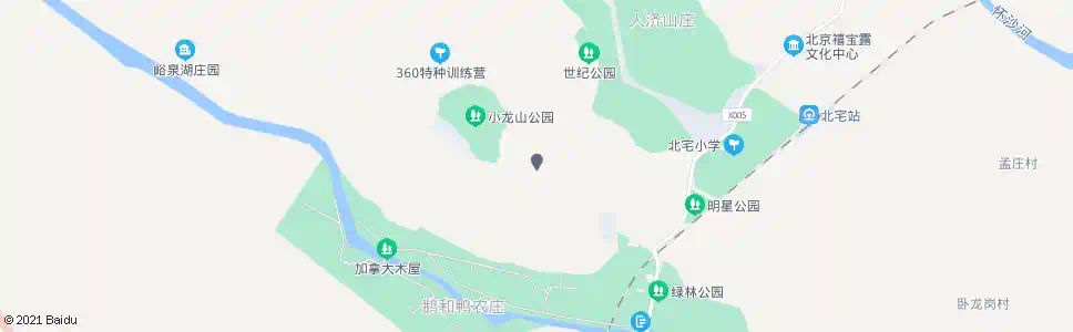 北京北西租村_公交站地图_北京公交_妙搜公交查询2025