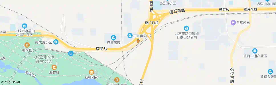 北京衙门口村_公交站地图_北京公交_妙搜公交查询2025