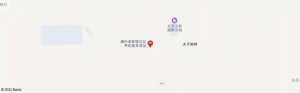 北京谢楼村_公交站地图_北京公交_妙搜公交查询2025