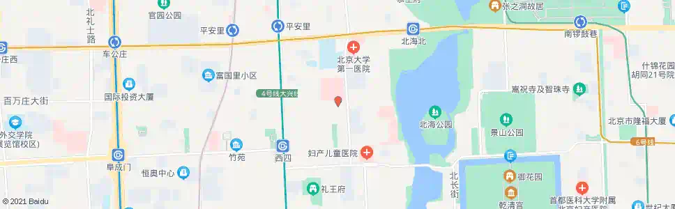 北京后库_公交站地图_北京公交_妙搜公交查询2025