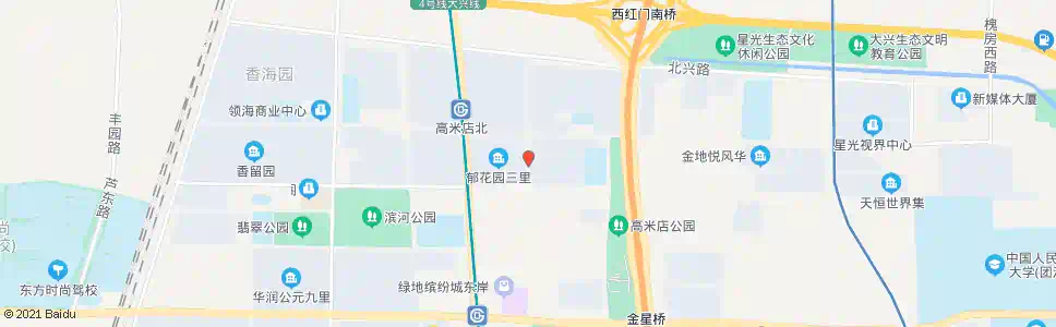 北京郁花园三里_公交站地图_北京公交_妙搜公交查询2025