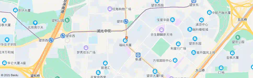 北京大西洋新城东门_公交站地图_北京公交_妙搜公交查询2025