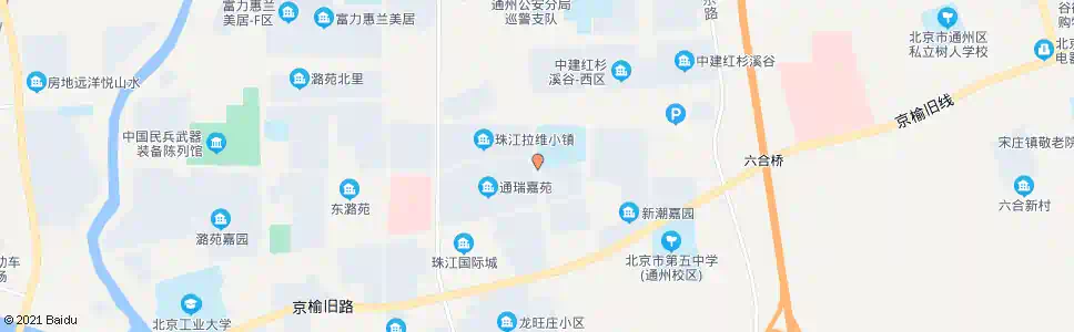 北京潞邑西路_公交站地图_北京公交_妙搜公交查询2025