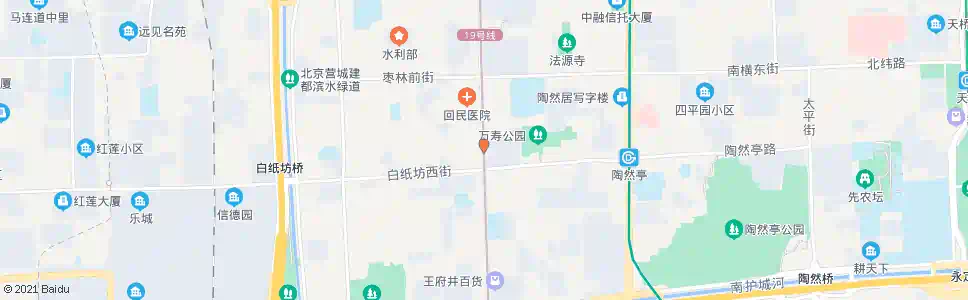 北京南樱桃园路口北_公交站地图_北京公交_妙搜公交查询2025