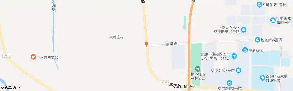 北京大练庄_公交站地图_北京公交_妙搜公交查询2025