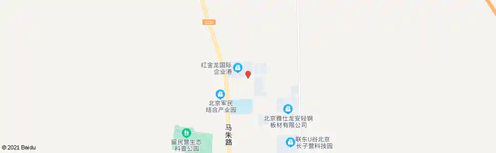 北京红金龙国际企业港_公交站地图_北京公交_妙搜公交查询2025