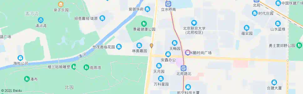 北京天乐园小区_公交站地图_北京公交_妙搜公交查询2025