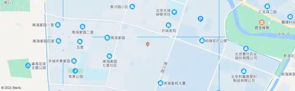 北京鹿海园四里_公交站地图_北京公交_妙搜公交查询2025