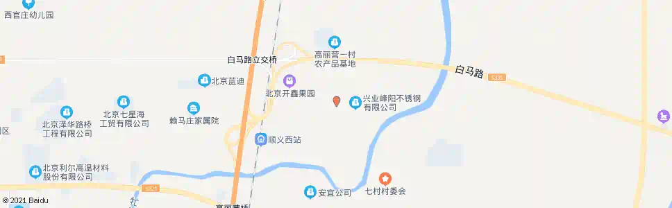 北京高丽营一村_公交站地图_北京公交_妙搜公交查询2025