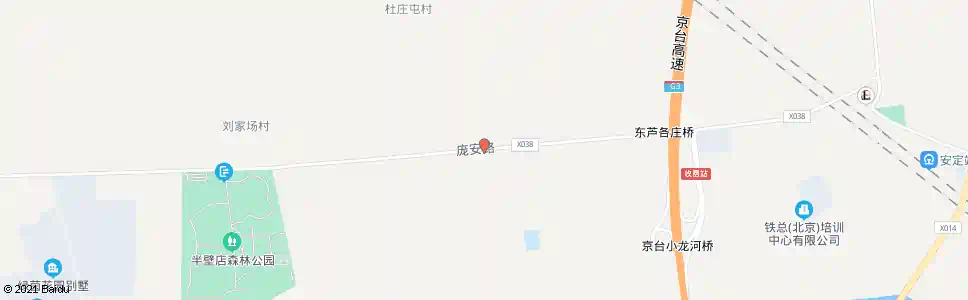 北京西芦各庄村_公交站地图_北京公交_妙搜公交查询2025