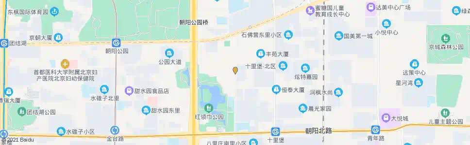 北京高庙_公交站地图_北京公交_妙搜公交查询2025