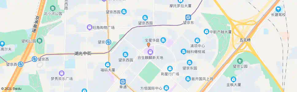 北京望京西园三区南_公交站地图_北京公交_妙搜公交查询2025
