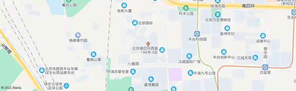北京总部基地八区_公交站地图_北京公交_妙搜公交查询2025