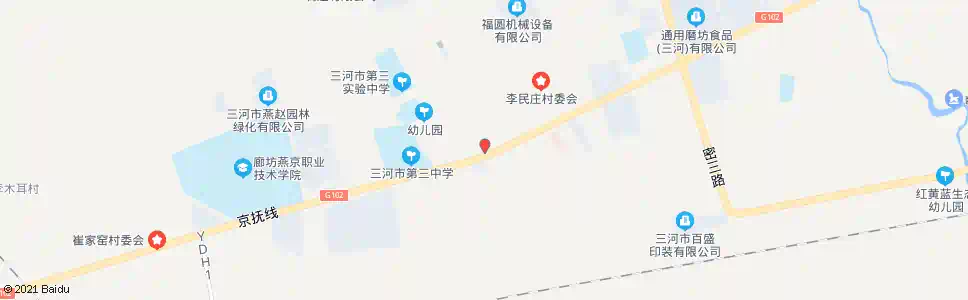 北京李旗庄_公交站地图_北京公交_妙搜公交查询2025