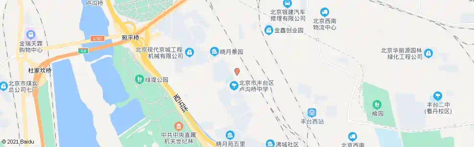 北京晓月苑游泳馆_公交站地图_北京公交_妙搜公交查询2025