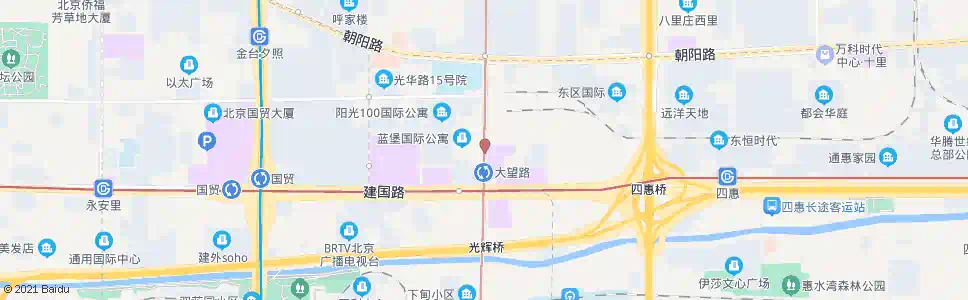 北京八王坟北_公交站地图_北京公交_妙搜公交查询2025