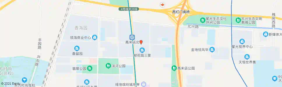 北京花园小区南门_公交站地图_北京公交_妙搜公交查询2025