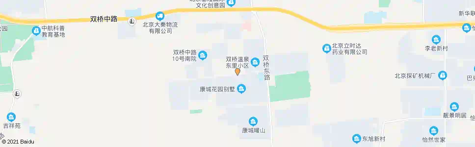 北京双桥农场南站_公交站地图_北京公交_妙搜公交查询2025