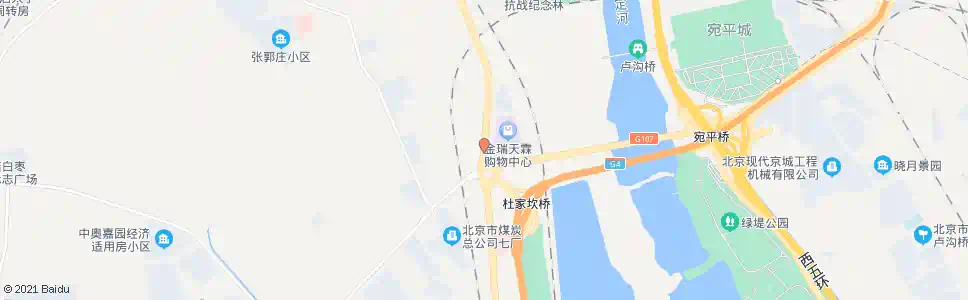 北京杜家坎北_公交站地图_北京公交_妙搜公交查询2025