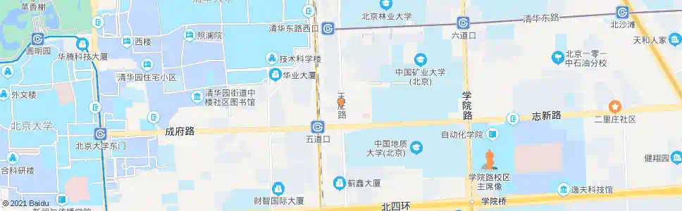 北京王庄路南口_公交站地图_北京公交_妙搜公交查询2025