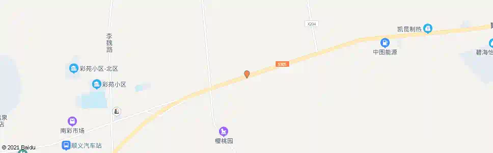 北京顺义于辛庄_公交站地图_北京公交_妙搜公交查询2025