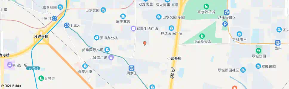 北京周家庄中路_公交站地图_北京公交_妙搜公交查询2025