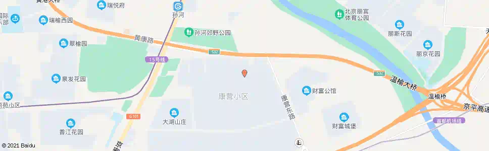 北京兰花苑南路_公交站地图_北京公交_妙搜公交查询2025
