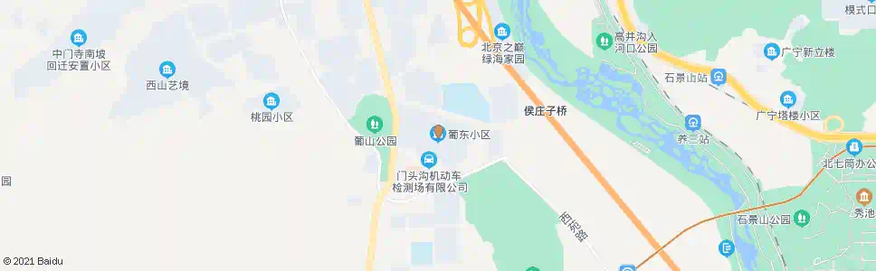 北京葡东小区_公交站地图_北京公交_妙搜公交查询2025
