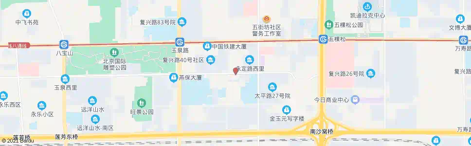 北京北太平路口_公交站地图_北京公交_妙搜公交查询2025